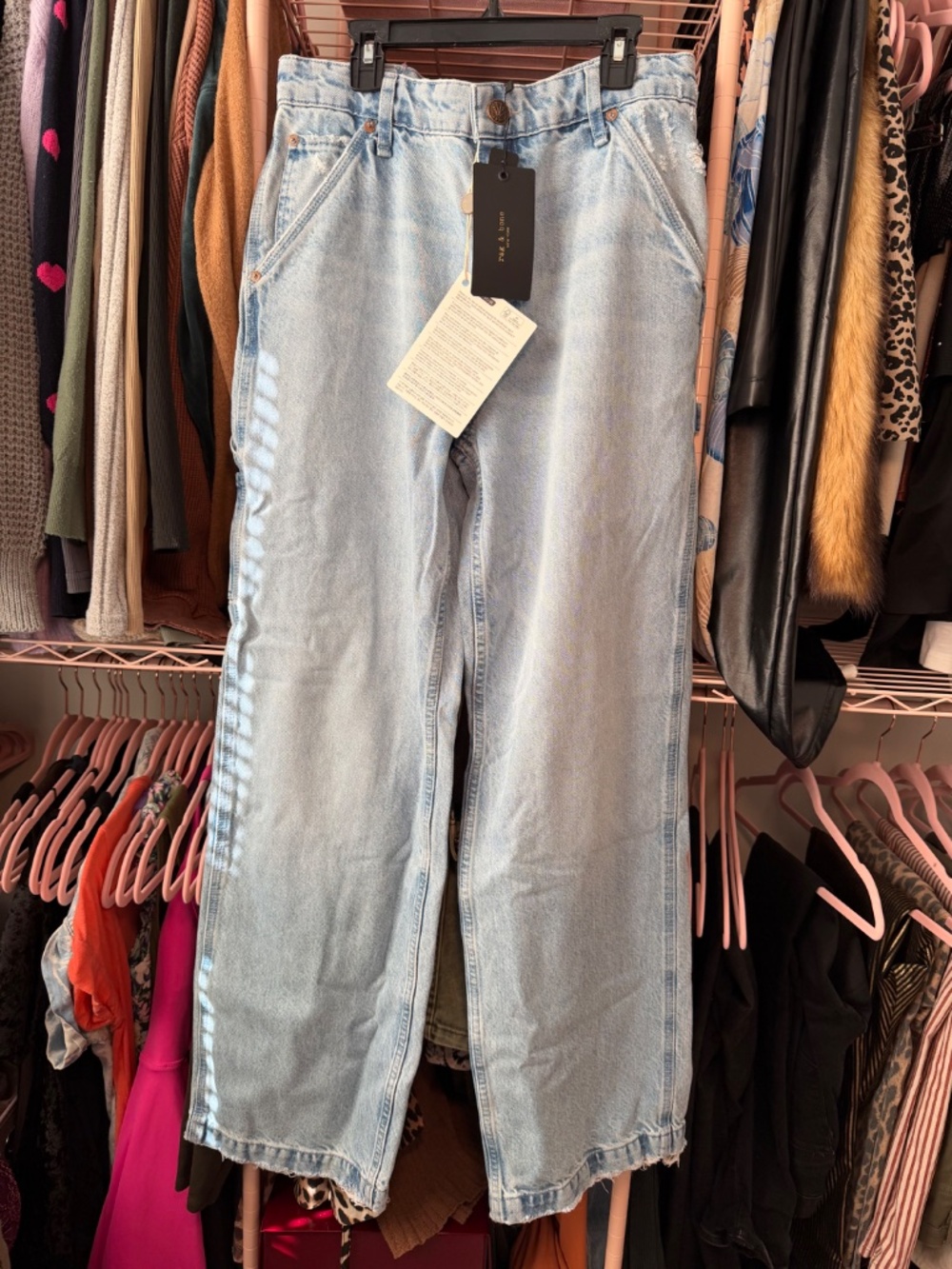 NWT Rag & Bone Kona Sid Carpenter Jeans - Picture 3 of 7